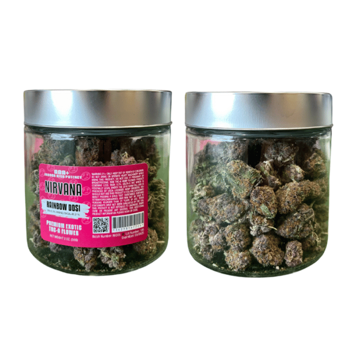 Nirvana THC-A Herb Flower 2OZ/Jar